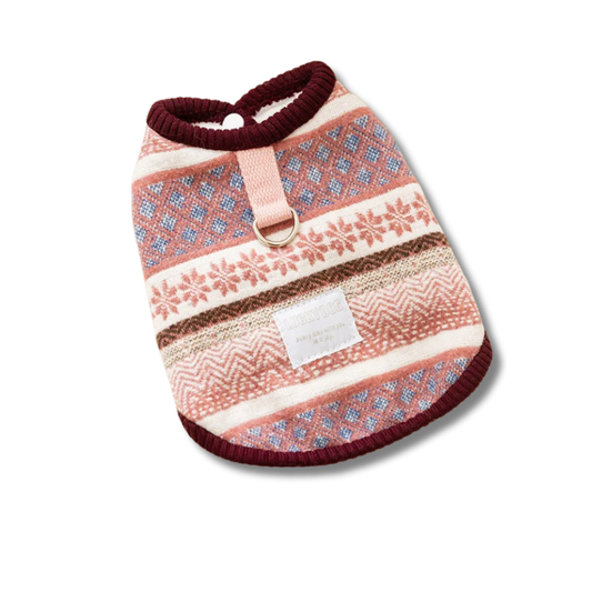 Velour Luxe Pet Jacket - Red Brown - S to XXL