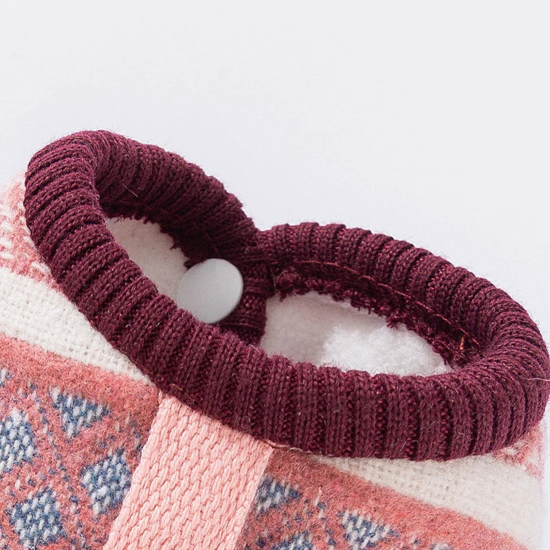 Velour Luxe Pet Jacket - Red Brown - S to XXL