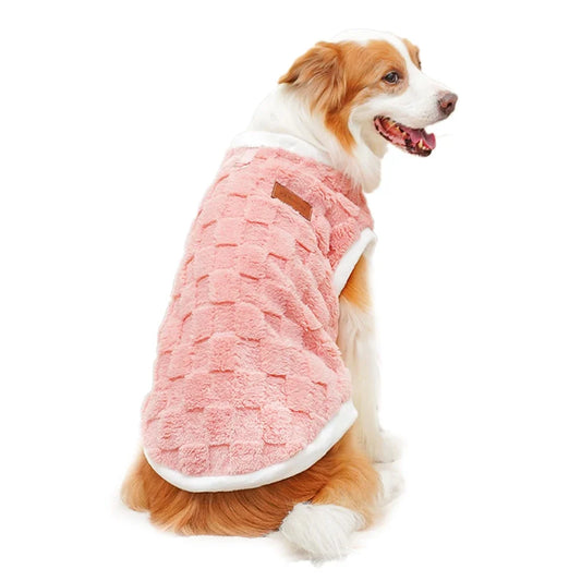 CozyFlair Winter Pet Coat - Pink -  S to 6XL