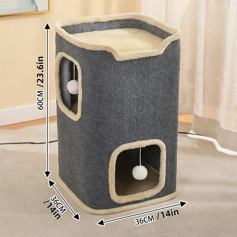 Pawrie Cat Loft – Cat House & Play Cave