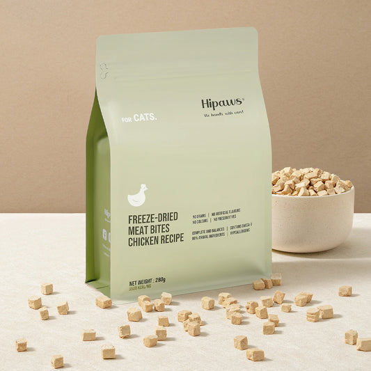 Hipaws Complete Natural Freeze-Dried Cat Food – Chicken Recipe (280g)