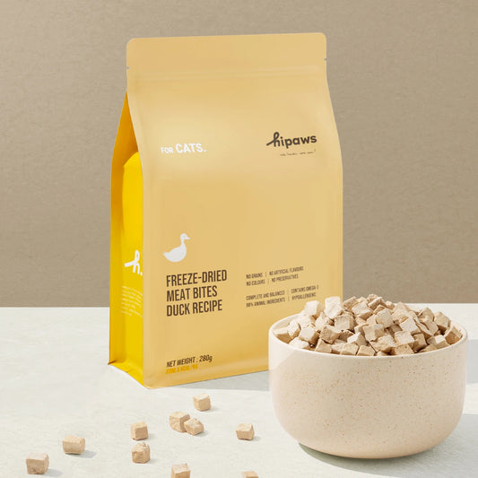 Hipaws Complete Natural Freeze-Dried Cat Food – Duck Recipe (280g)