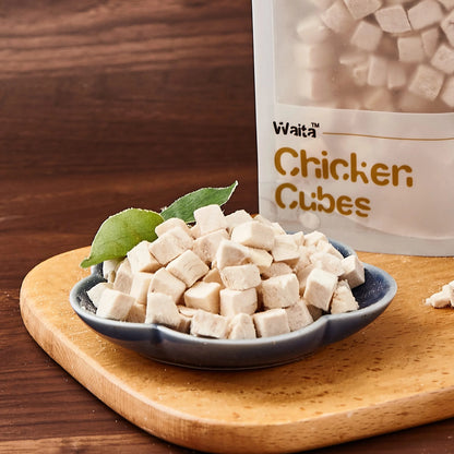 Waita 100% Natural Freeze-Dried Chicken Cubes (50g)