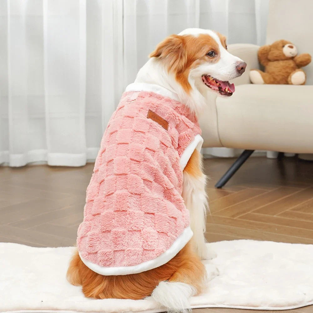 CozyFlair Winter Pet Coat - Pink -  S to 6XL