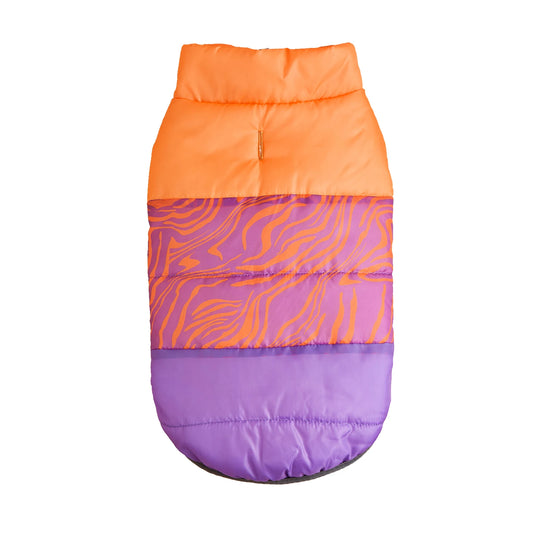 Winter Luxe Pet Coat – Plush-Lined Warmth for Dogs & Cats - Purple - XS to XXXL