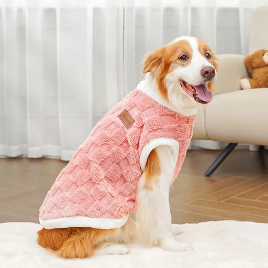 CozyFlair Winter Pet Coat - Pink -  S to 6XL