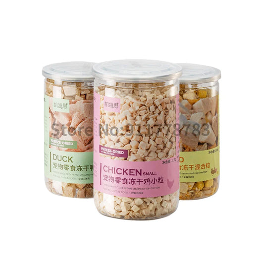 Freeze-Dried Gourmet Mix – Chicken, Duck, Beef, Cod, Quail Egg (Cats & Dogs)