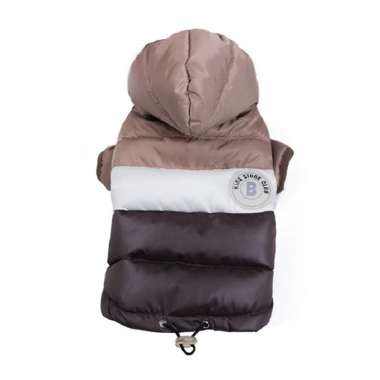 Pawrie LuxeShield™ Winter Jacket – Waterproof & Insulated Pet Coat - Brown -XS to 4XL